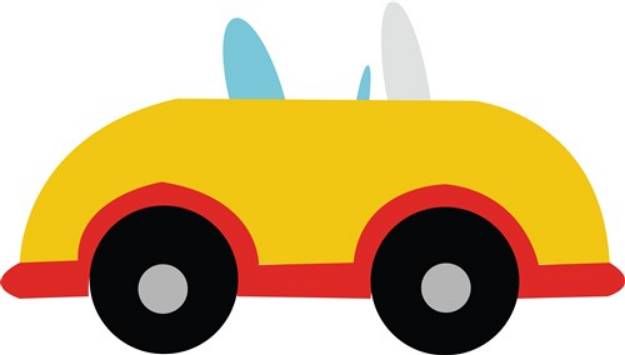 Picture of Little Car SVG File