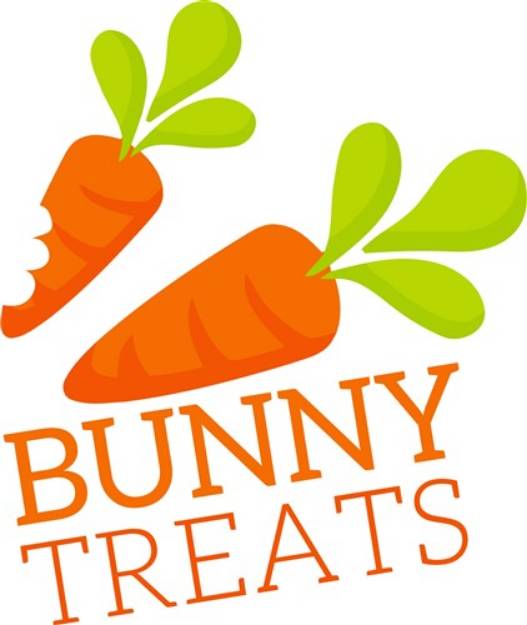 Picture of Bunny Treats SVG File