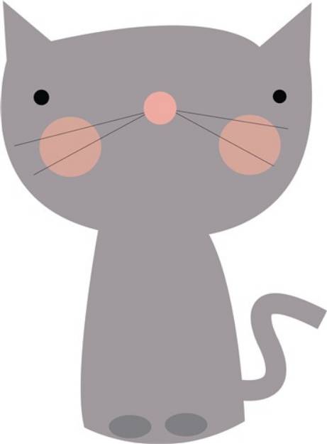 Picture of Cute Kitty SVG File