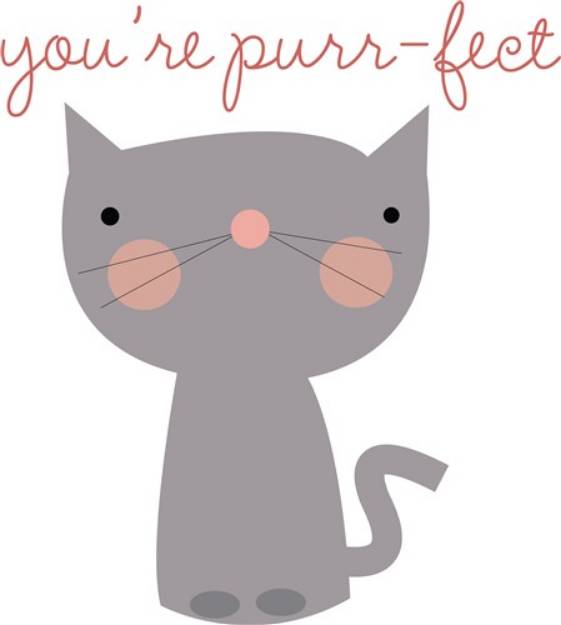 Picture of Youre Purr-fect SVG File