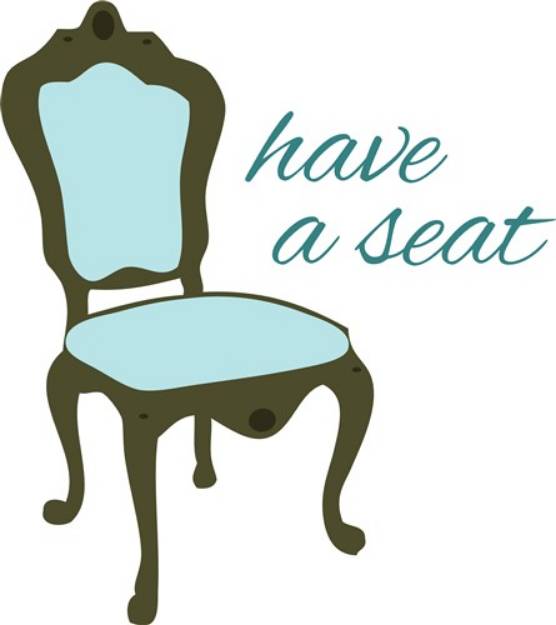 Picture of Have A Seat SVG File