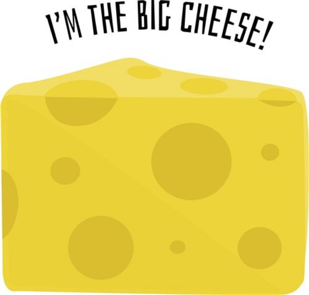 Picture of Big Cheese SVG File
