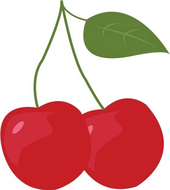 Picture of Cherries SVG File