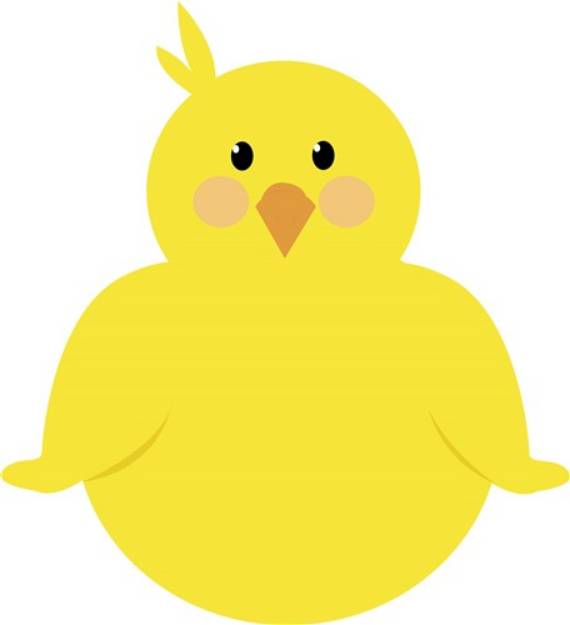 Picture of Little Chick SVG File