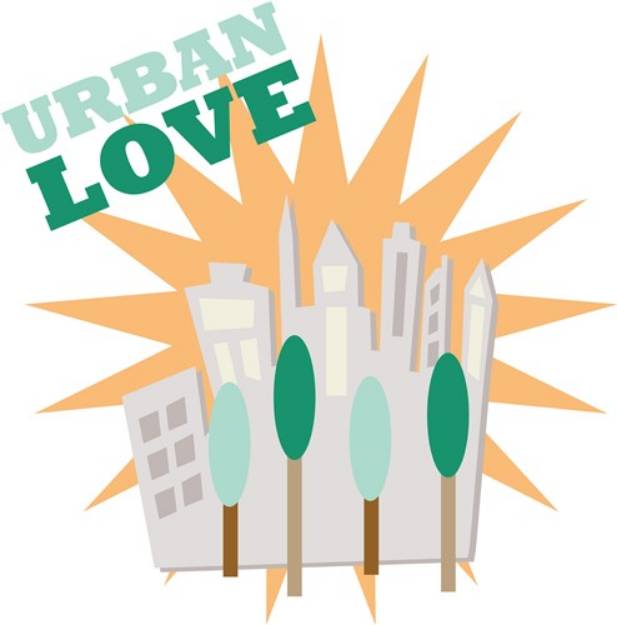 Picture of Urban Love SVG File