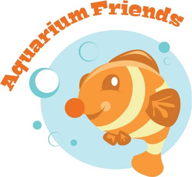 Picture of Aquarium Friends SVG File