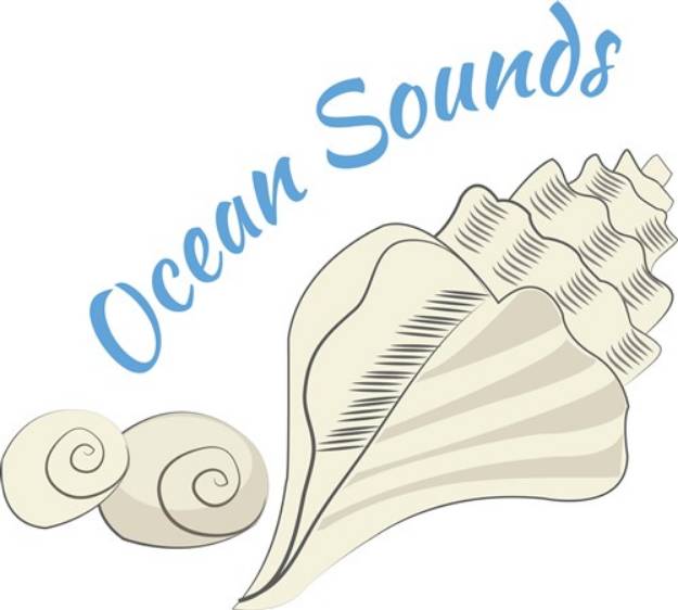 Picture of Ocean Sounds SVG File