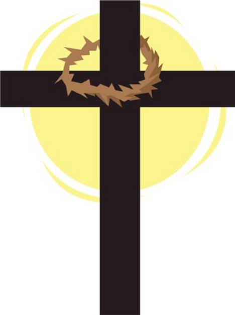 Picture of Easter Cross SVG File