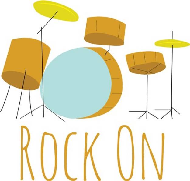 Picture of Rock On SVG File