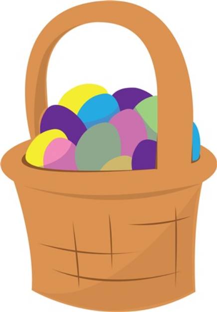 Picture of Egg Basket SVG File