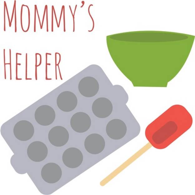Picture of Mommys Helper SVG File