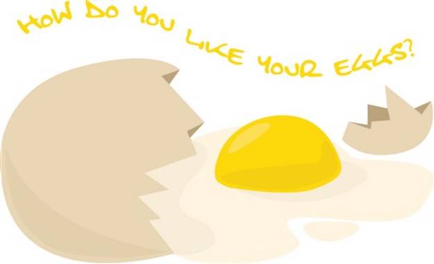 Picture of Like Your Eggs SVG File