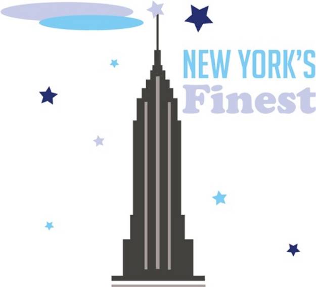 Picture of New Yorks Finest SVG File
