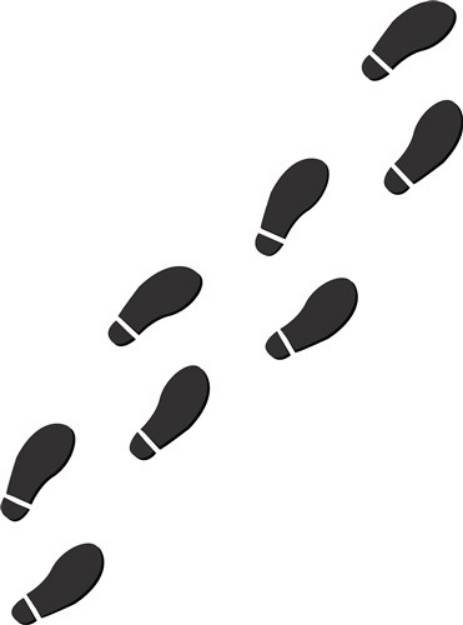 Picture of Footprints SVG File