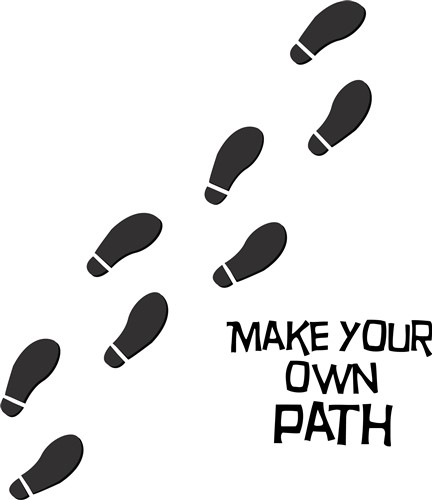 Your Own Path SVG File Print Art| SVG and Print Art at GrandSlamDesigns.com