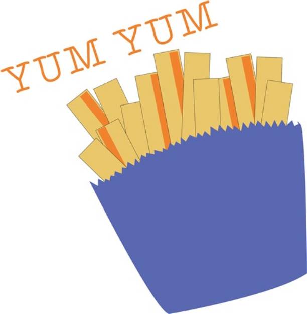 Picture of Yum Yum SVG File