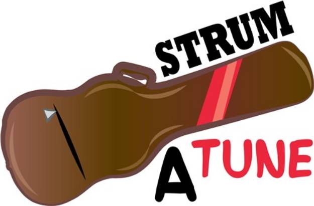 Picture of Strum A Tune SVG File