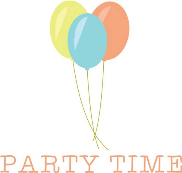 Picture of Party TIme SVG File