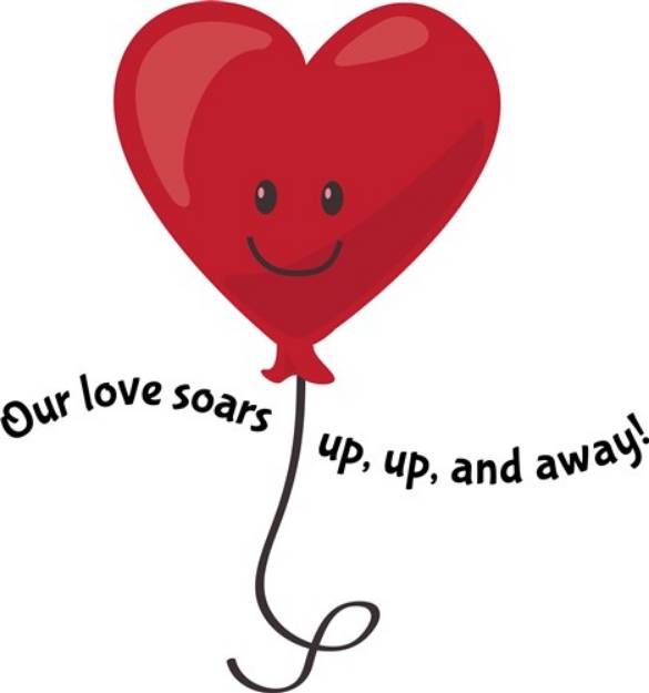 Picture of Our Love Soars SVG File