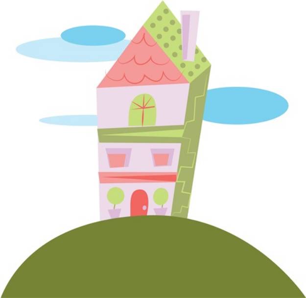 Picture of Pretty House SVG File
