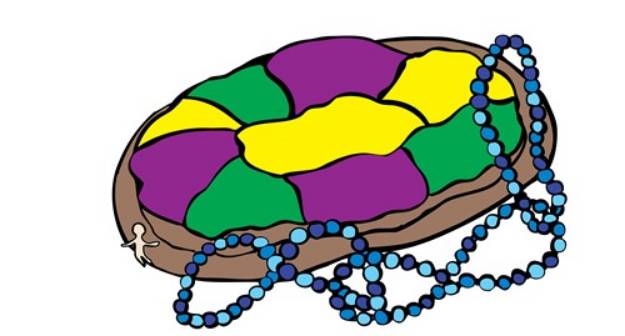 Picture of King Cake SVG File