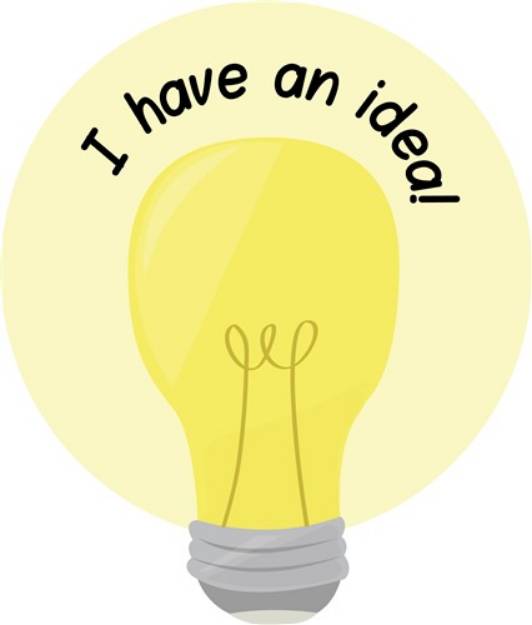 Picture of Have An Idea SVG File
