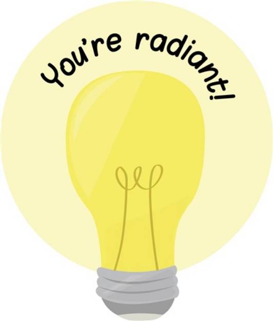Picture of Youre Radiant SVG File