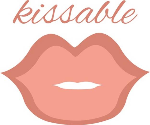 Picture of Kissable SVG File