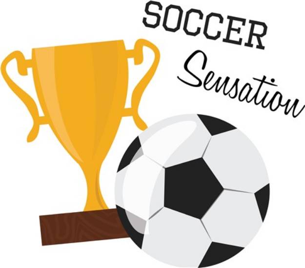 Picture of Soccer Sensation SVG File