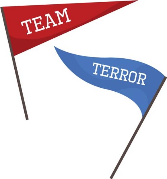 Picture of Team Terror SVG File