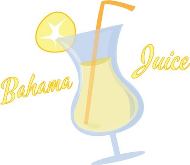 Picture of Bahama Juice SVG File