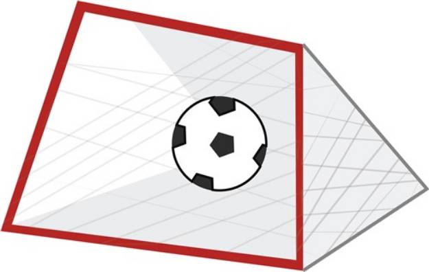Picture of Soccer Goal SVG File