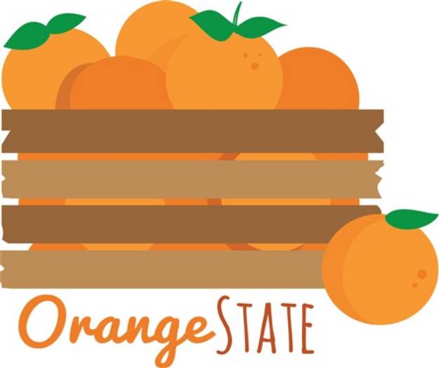 Picture of Orange State SVG File