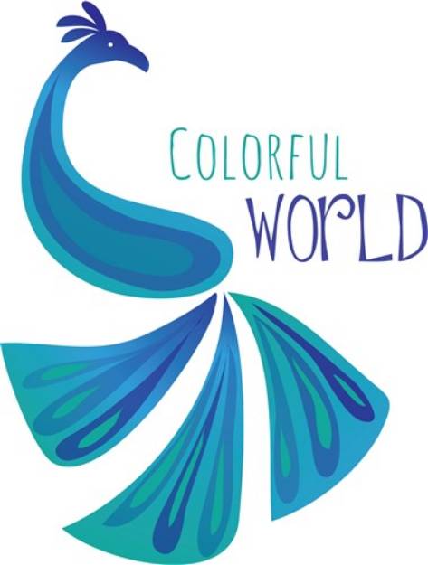 Picture of Colorful World SVG File