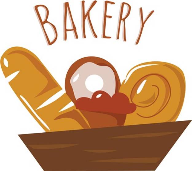 Picture of Bakery Pastries SVG File