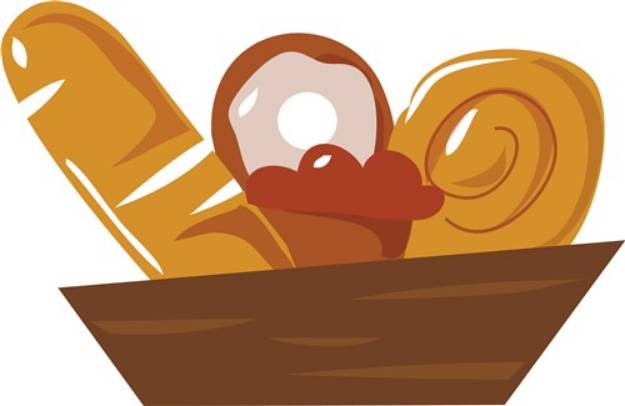 Picture of Pastry Basket SVG File
