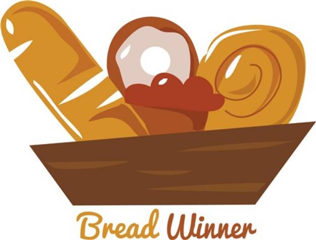 Picture of Bread Winner SVG File