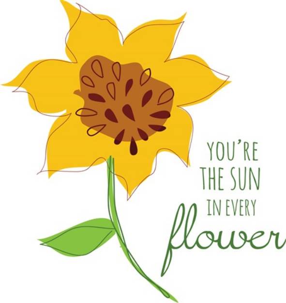 Picture of Youre the Sun SVG File