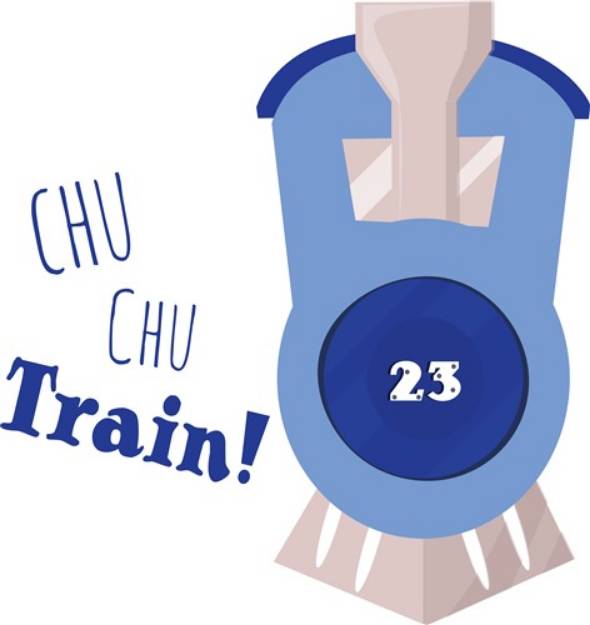 Picture of Chu Chu Train SVG File