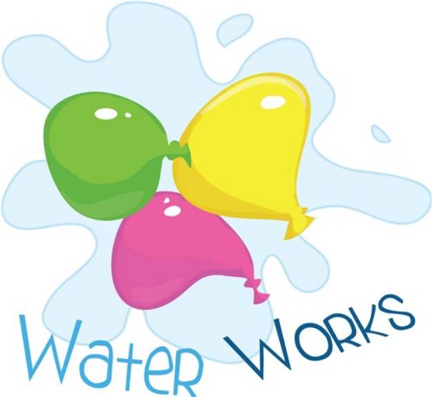Picture of Water Works SVG File