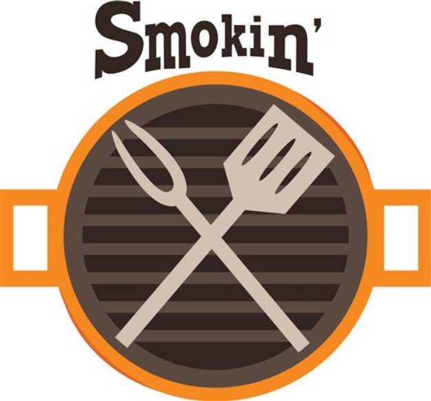 Picture of Smokin BBQ SVG File