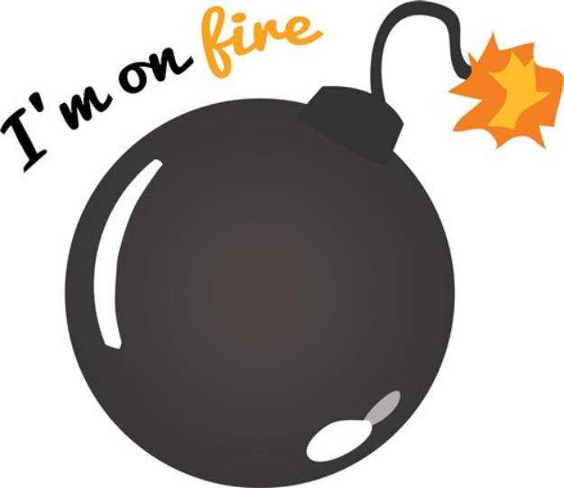 Picture of On Fire SVG File