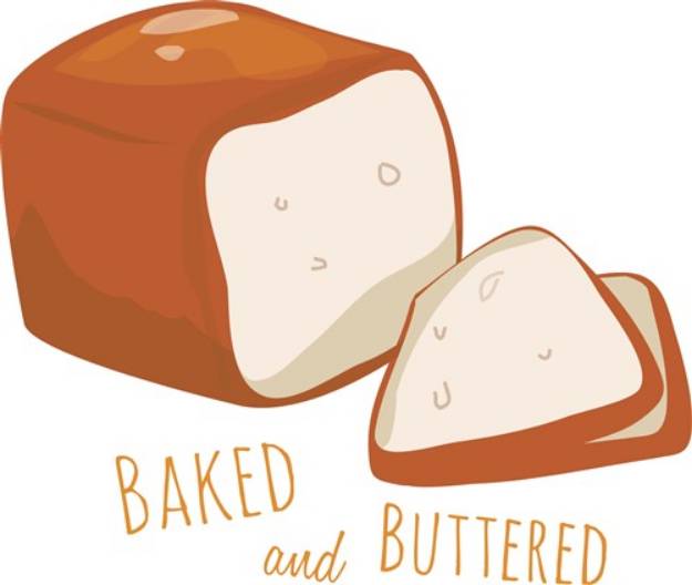Picture of Baked and Buttered SVG File