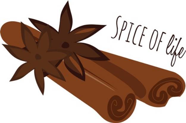 Picture of Spice of Life SVG File