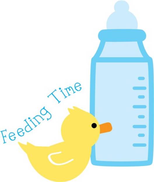 Picture of Feeding Time SVG File