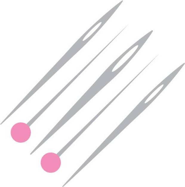 Picture of Pins and Needles SVG File