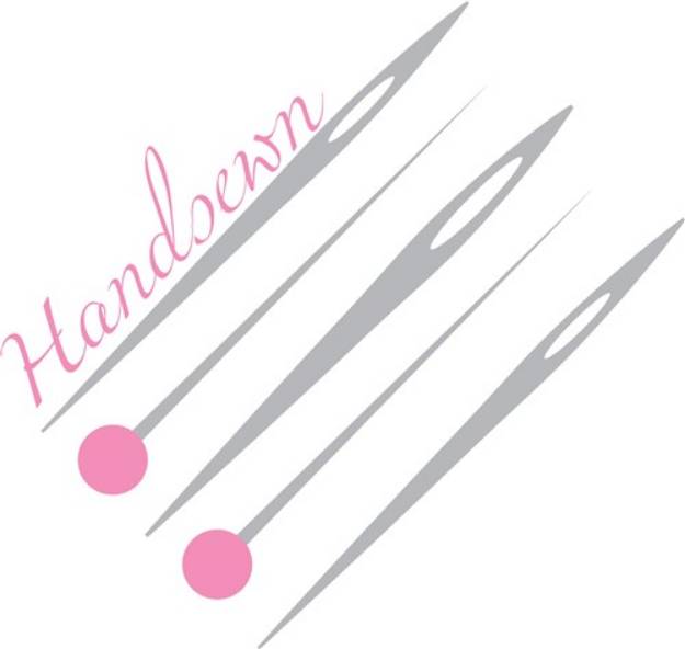 Picture of Handsewn Pins SVG File