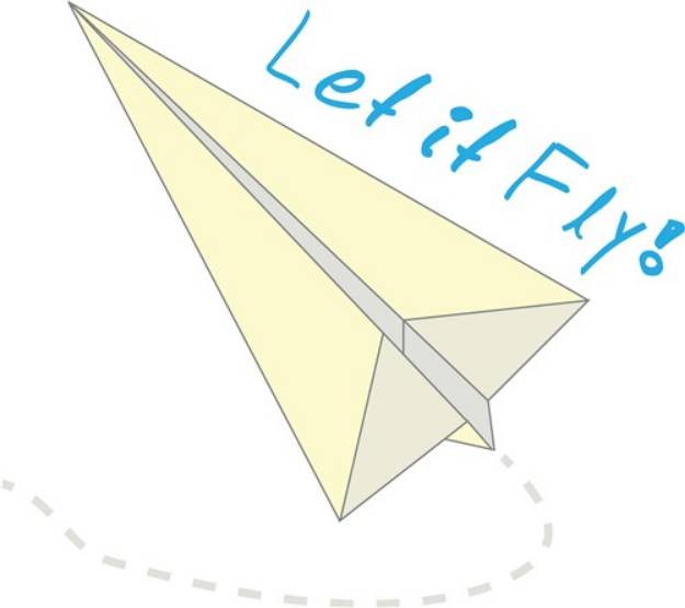Picture of Let It Fly SVG File