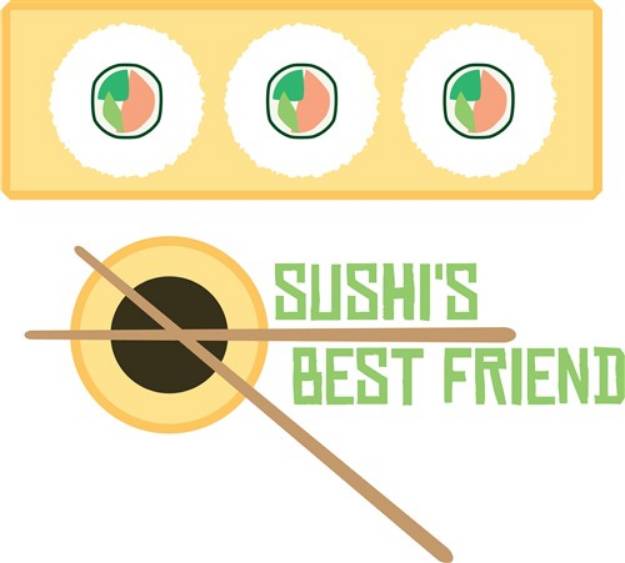 Picture of Sushis Best Friend SVG File