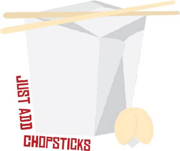 Picture of Just Add Chopsticks SVG File